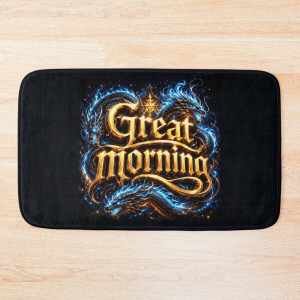 Item preview, Azure Dragonrise: Great Morning in Golden Flame designed and sold by BlissBlvdShop.