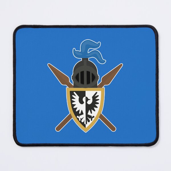 Item preview, Black Falcon Knights Crest A 1984 designed and sold by design-jobber.