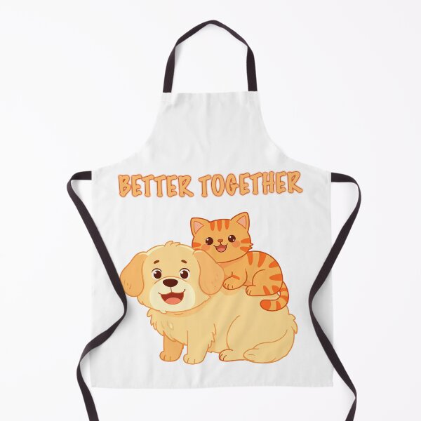 Item preview, Cute Cartoon Cat and Dog Better Together designed and sold by SAIProject.