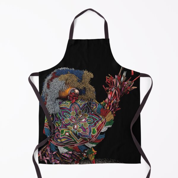 Item preview, Maracatu Rural Warrior - Intricate Brazilian Dotted Illustration designed and sold by AV.