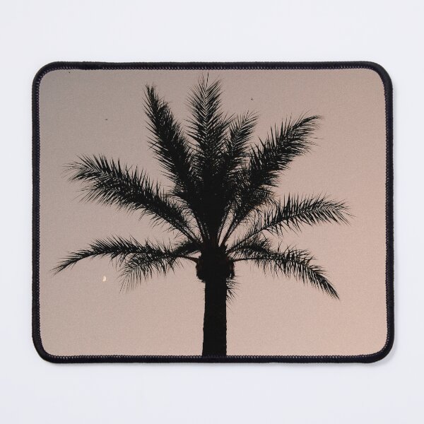 Item preview, Minimalist Palm Tree Silhouette at Sunset designed and sold by DejanVuk.