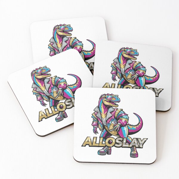Item preview, Alloslay Queer Dinosaur designed and sold by tigrootiger.