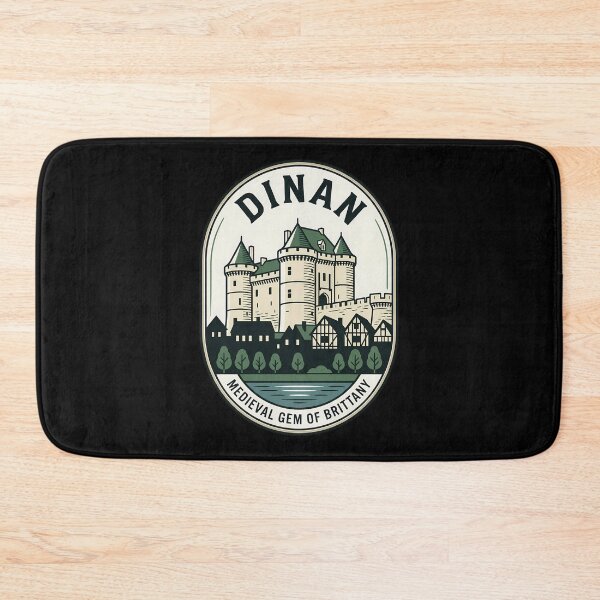 Item preview, Dinan France Medieval Gem Vintage Travel Emblem designed and sold by k3rstman1.