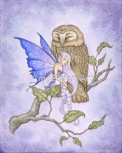 Aperçu de l'œuvre Snuggles créée et vendue par AmyBrownArt.