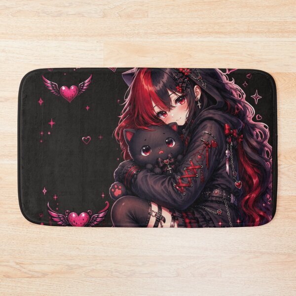 Item preview, Copy of Copy of Copy of Copy of Copy of Copy of Copy of Copy of  Cute Gothic Anime Girl Everything Sucks  designed and sold by Revyra.