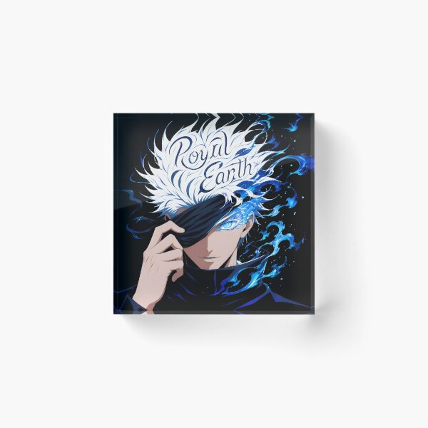 Item preview, Anime Ice Sorcerer Royal Earth Blue Wave designed and sold by RoyalEarthstore.