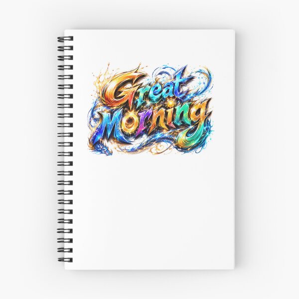 Item preview, Dragonflare Glitterrise: Great Morning in Manga Graffiti Energy designed and sold by BlissBlvdShop.