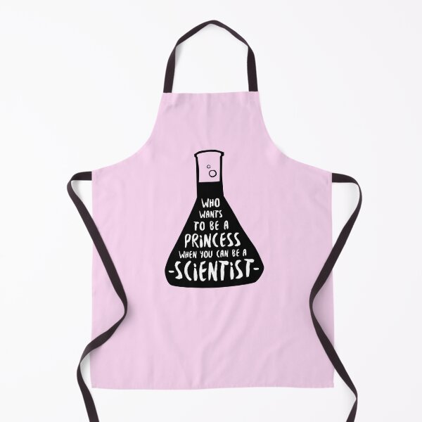 Item preview, Who wants to be a princess when you can be a scientist in pink designed and sold by whatafabday.