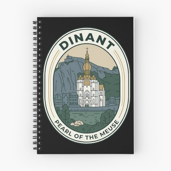 Item preview, Dinant Belgium Pearl of Meuse Vintage Travel Emblem designed and sold by k3rstman1.