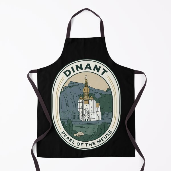Item preview, Dinant Belgium Pearl of Meuse Vintage Travel Emblem designed and sold by k3rstman1.
