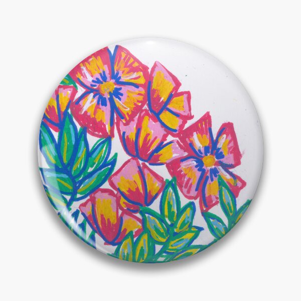 Item preview, Vibrant Florals designed and sold by mossandhaze.