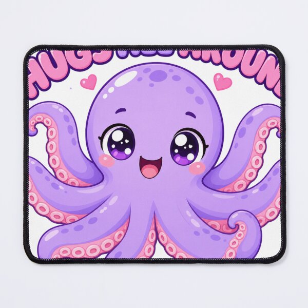 Item preview, Hugs All Around Cute Kawaii Octopus designed and sold by BoosterShop.