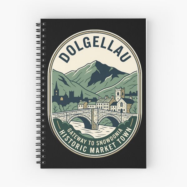 Item preview, Dolgellau Wales Vintage Travel Emblem Snowdonia designed and sold by k3rstman1.
