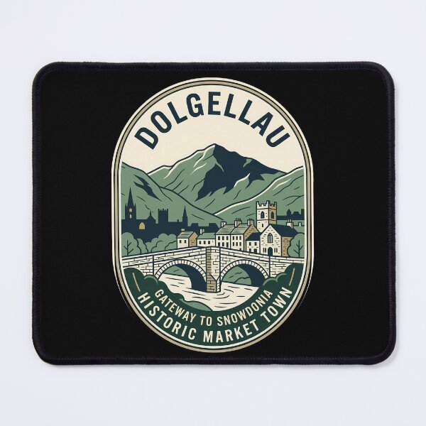Item preview, Dolgellau Wales Vintage Travel Emblem Snowdonia designed and sold by k3rstman1.