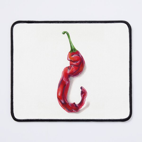 Item preview, Realistic Curved Red Chili Pepper Botanical Illustration designed and sold by S. Amado.
