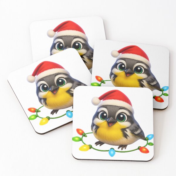 Item preview, Christmas Yellowthroat Warbler designed and sold by Sillytoe.