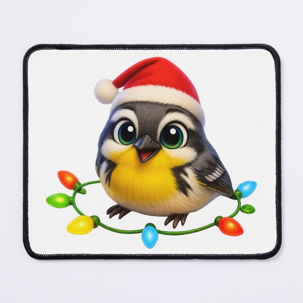 Item preview, Christmas Yellowthroat Warbler designed and sold by Sillytoe.