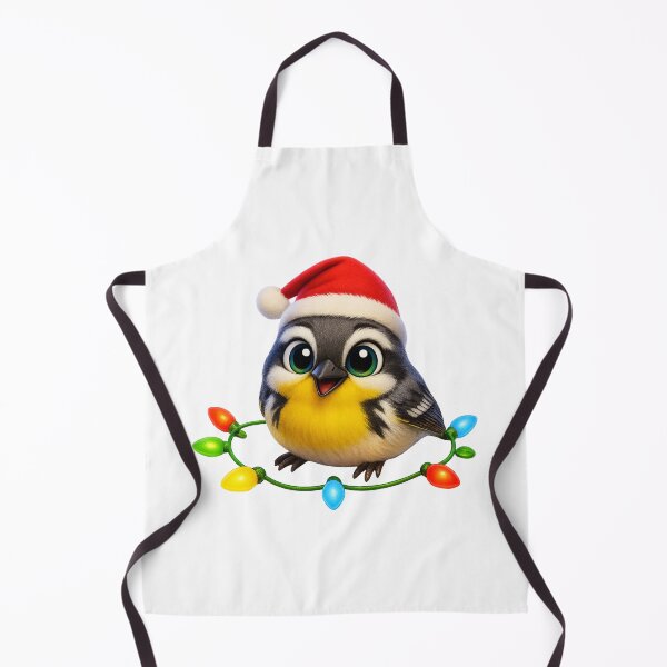 Item preview, Christmas Yellowthroat Warbler designed and sold by Sillytoe.