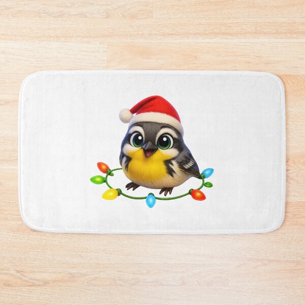 Item preview, Christmas Yellowthroat Warbler designed and sold by Sillytoe.