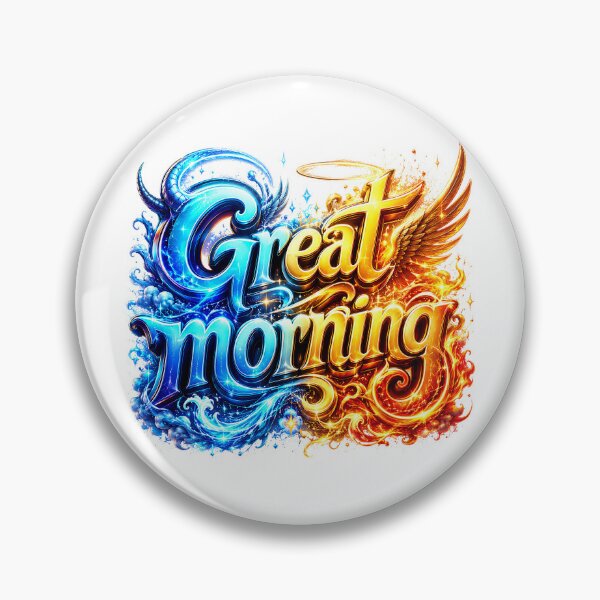 Item preview, Celestial Emberwave Great Morning in Angelfire Graffiti designed and sold by BlissBlvdShop.