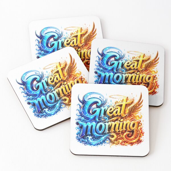 Item preview, Celestial Emberwave Great Morning in Angelfire Graffiti designed and sold by BlissBlvdShop.