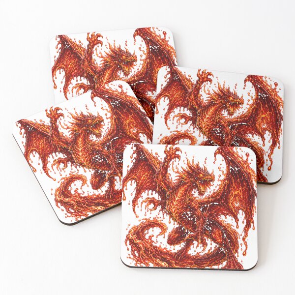 Item preview, Slime red dragon! designed and sold by Monster Daze.