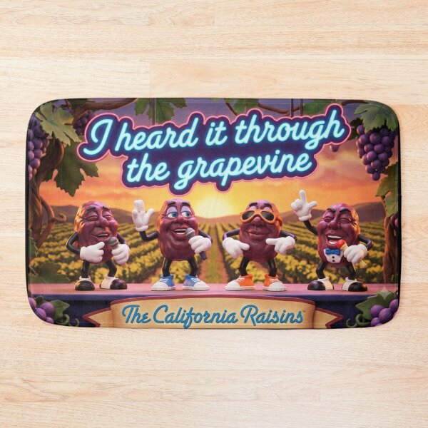 Item preview, California raisins  designed and sold by Digital Dream Art.