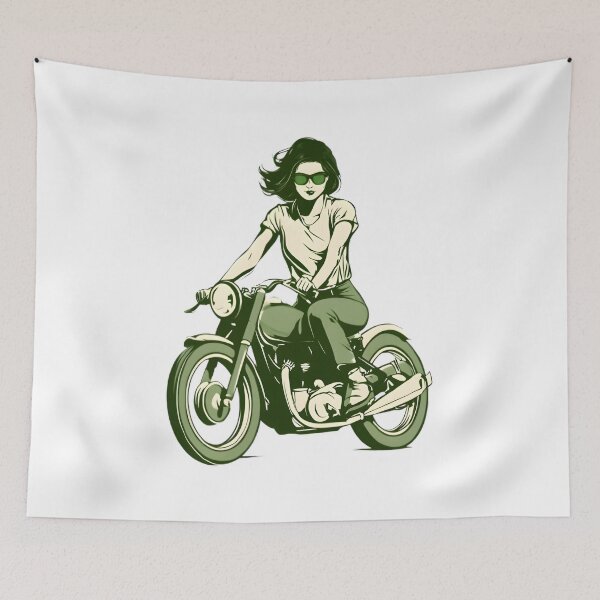 Item preview, Urban Moto Queen designed and sold by Retro Whimsy.