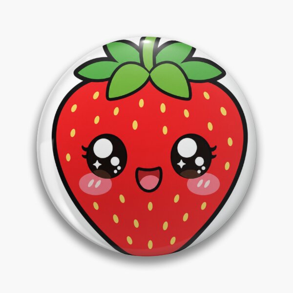 Item preview, Cute Kawaii Strawberry Cute Fruit designed and sold by BoosterShop.