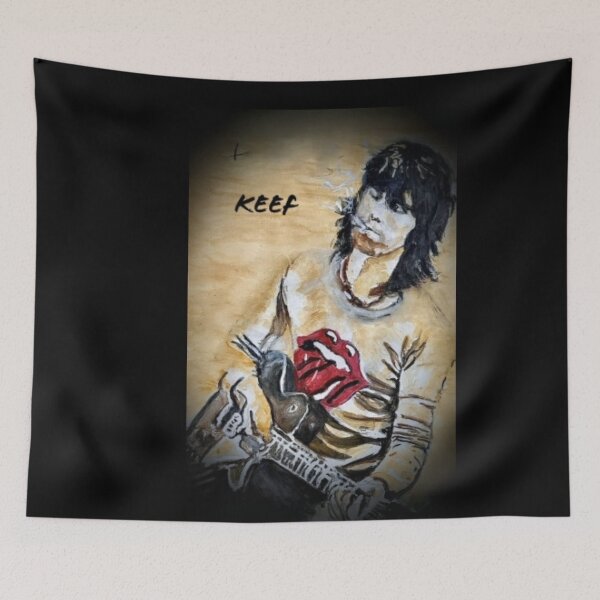 Item preview, Keith Richards, just Keef, The Rolling Stones  designed and sold by Art by Fruitcake.