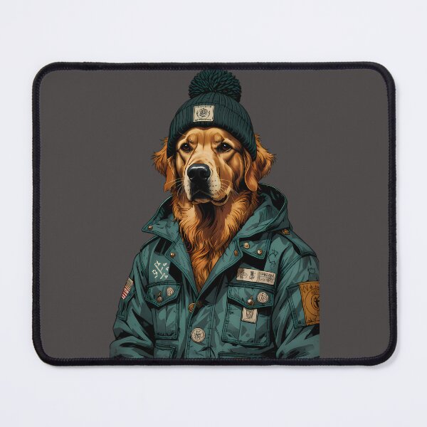 Item preview, Tactical Golden Retriever - Vintage Military Dog Streetwear Art designed and sold by Structure-Blue.
