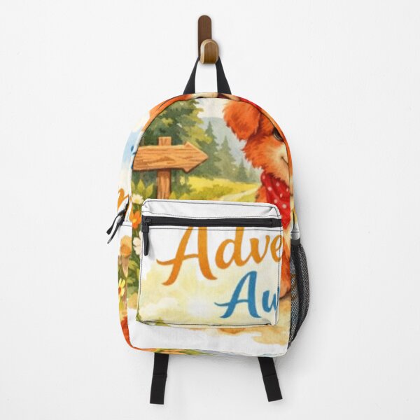 Artikelvorschau, Abenteuer erwartet dich: Niedliche Welpen-Wanderillustration | Aquarell-Design für Hundeliebhaber entworfen und verkauft von Obinne.