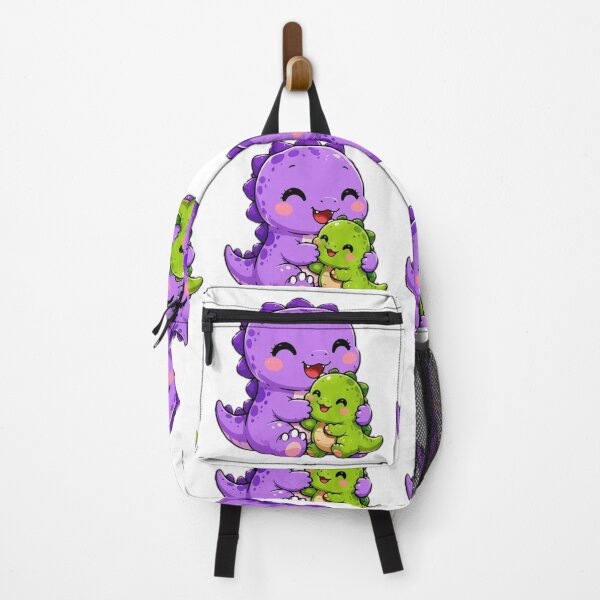 Item preview, Cute Dinosaur Hugging Baby Dinosaur Kawaii Sticker designed and sold by DailyDoodlesBySumbul.