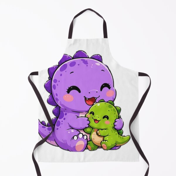 Item preview, Cute Dinosaur Hugging Baby Dinosaur Kawaii Sticker designed and sold by DailyDoodlesBySumbul.