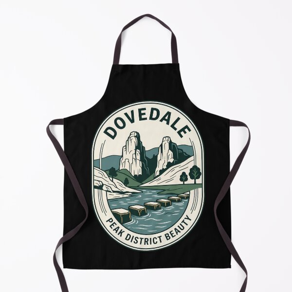 Item preview, Dovedale Peak District Vintage Travel Emblem designed and sold by k3rstman1.