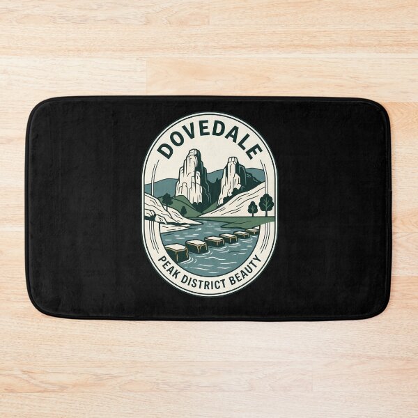 Item preview, Dovedale Peak District Vintage Travel Emblem designed and sold by k3rstman1.