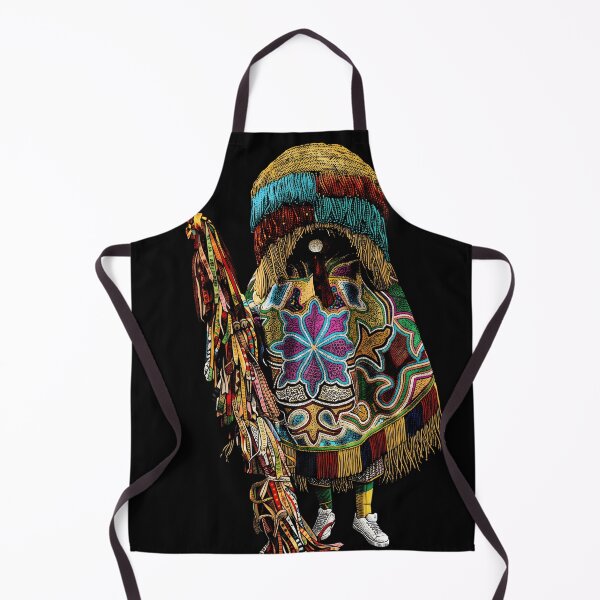 Item preview, Maracatu Rural Warrior - Intricate Brazilian Dotted Illustration designed and sold by AV.