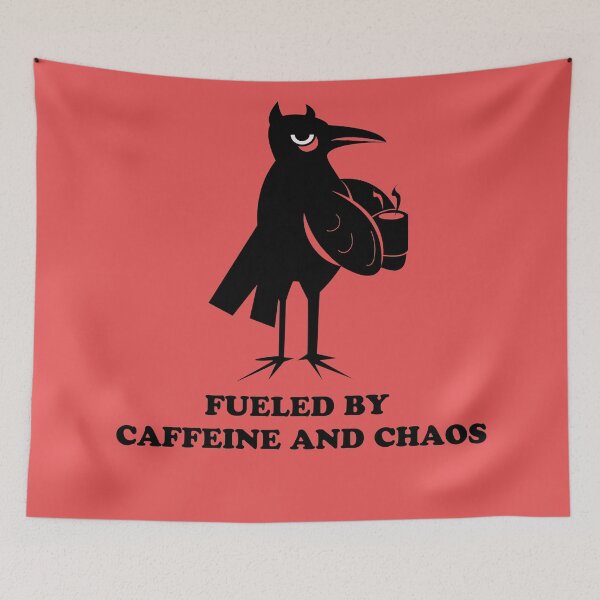 Item preview, Caffeine and Chaos designed and sold by beboplab.
