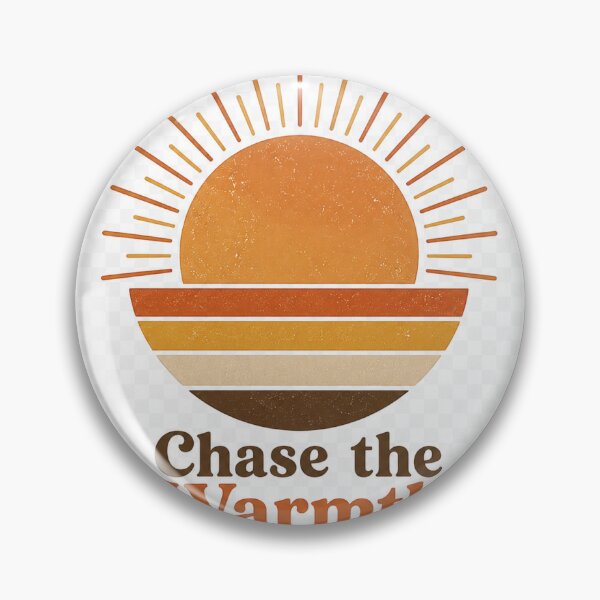 Item preview, Chase the Warmth – Minimal Retro Sunset Typography Design designed and sold by SummitTrails.