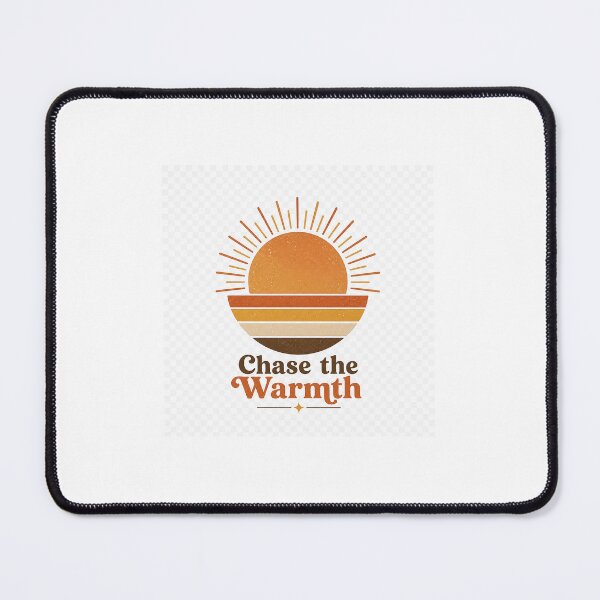 Item preview, Chase the Warmth – Minimal Retro Sunset Typography Design designed and sold by SummitTrails.