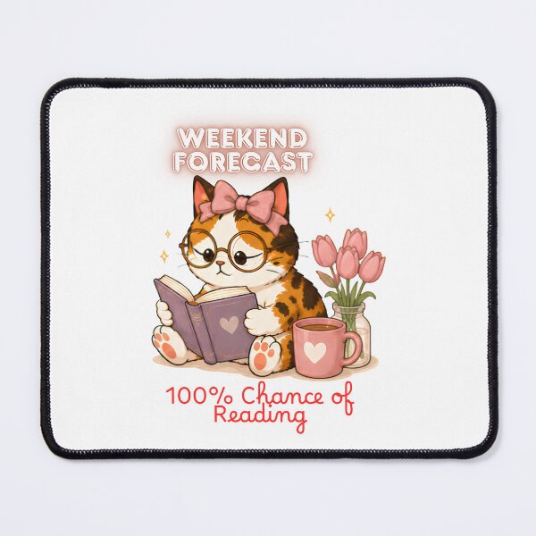 Item preview, Cozy Cute Calico Cat Books Illustration - Weekend designed and sold by Lunexa-Lab.