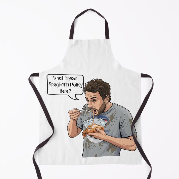 Item preview, What Is Your Spaghetti Policy Here - Charlie Kelly Art designed and sold by Deviant Logic Design.