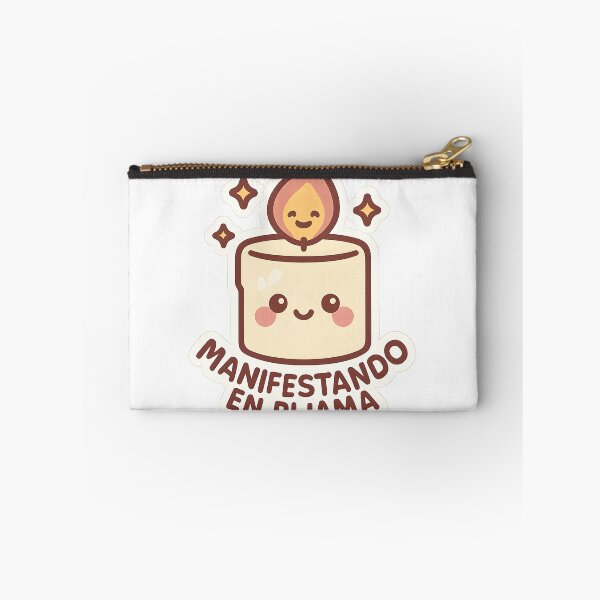 Item preview, Kawaii Manifestation Candle - Manifesting in Pajamas Spiritual Humor designed and sold by MildlyCosmic.