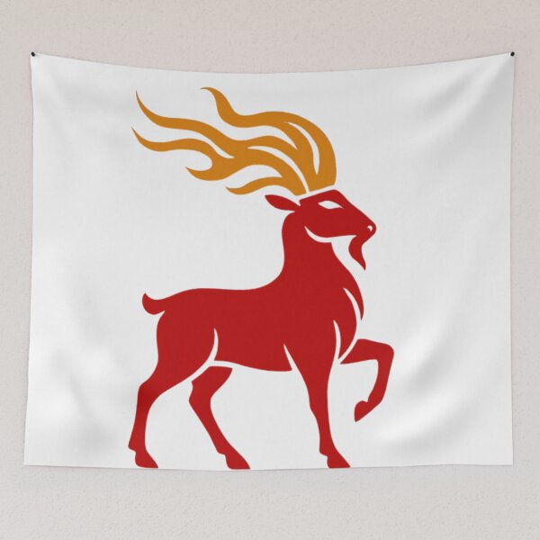 Item preview,  Fire goat 2027 designed and sold by Lucky 777.