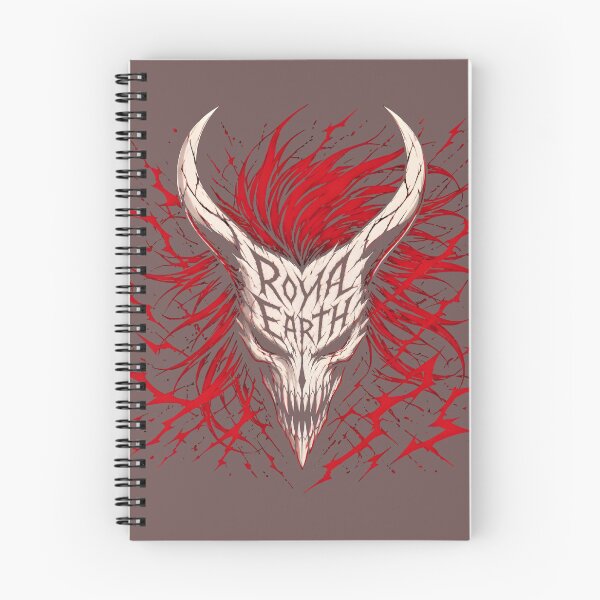 Item preview, Abstract Beast Mask Red Spike Crest Art designed and sold by RoyalEarthstore.