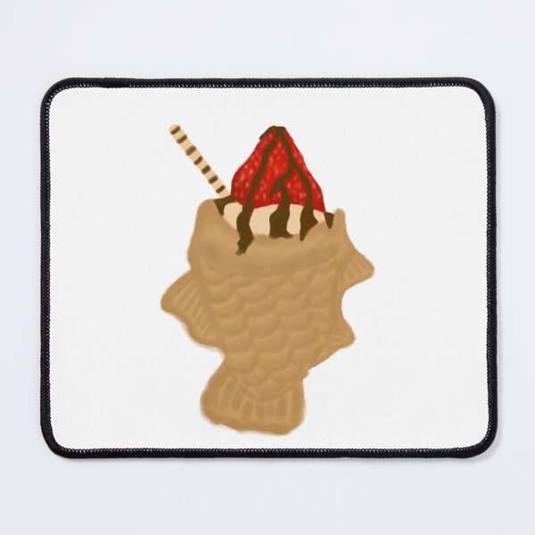 Item preview, Strawberry Taiyaki Food Sticker designed and sold by lixiezil.