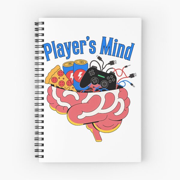 Item preview, Player's Mind Gamer Brain Concept Illustration designed and sold by SAIProject.