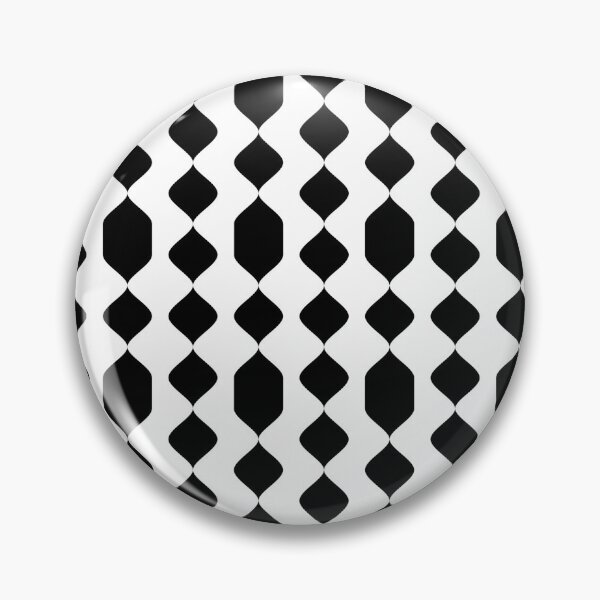 Item preview, Geometric Harmony: Monochrome Square Grid Pattern designed and sold by LiveLearnCreate.