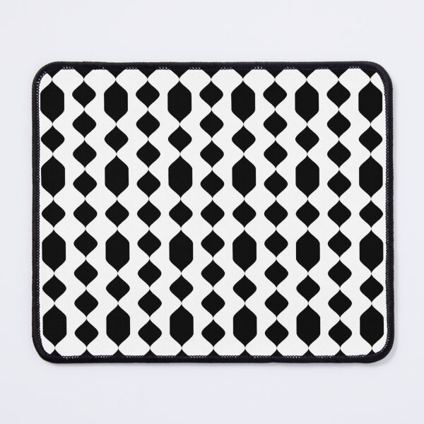 Item preview, Geometric Harmony: Monochrome Square Grid Pattern designed and sold by LiveLearnCreate.