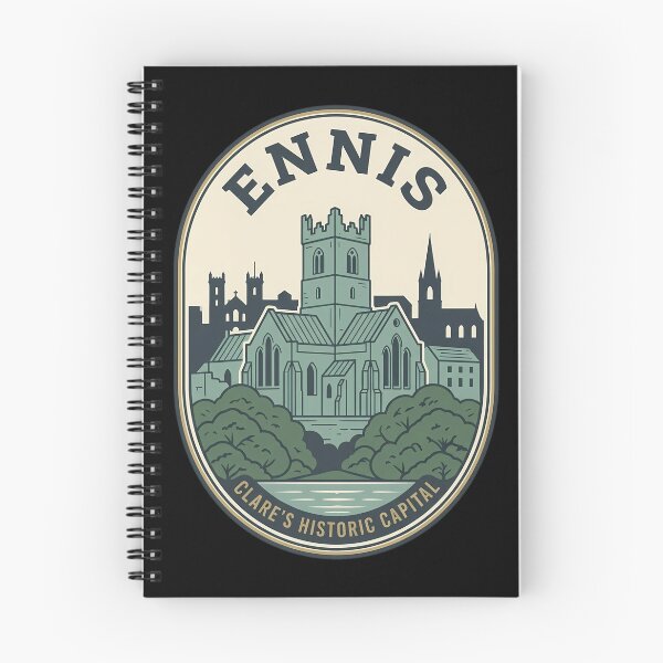 Item preview, Ennis County Clare Vintage Travel Emblem Ireland designed and sold by k3rstman1.